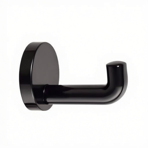 HEWI Single <b>Hook</b> 477.90B030 100 mm Single Projection Deep <b>Black</b> Matt Polyamide 90 Wall <b>Hooks</b> & Coat Racks 70 mm - Product Image 3