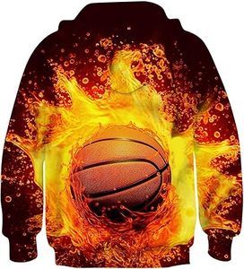 Pull Sublimation Hoodies Pour Enfants Garçons Sports D'hiver Jogger Jogging Courir Lourd grande Taille Lâche Enfants Garçons Mode À Capuche - Product Image 5