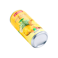 Datafa OEM/ODM Ananassap 250ml blikje met en zonder vruchtvlees, puur vers fruitsap