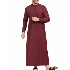 Vêtements de tous les jours pour hommes de style classique arabe, Jubba, prix d'usine, prix bas, tissu de qualité supérieure, Jubbah Thobes pour hommes - Product Image 2