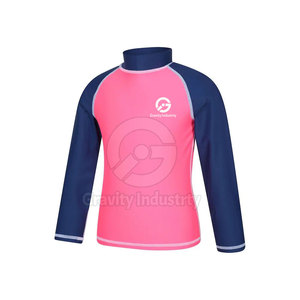 บริการ OEM เสื้อแรชการ์ดผู้ชายคุณภาพสูง ระบายอากาศได้ดี แห้งเร็ว ผลิตตามสั่ง แขนยาว ผ้ายืดสแปนเด็กซ์/โพลีเอสเตอร์ ขายดีที่สุด - Product Image 4