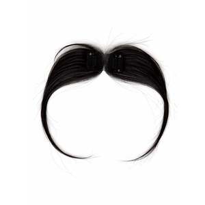 Patch de couverture pour cheveux clairsemés à l'avant, base en dentelle 2,5x1,5 pouces, ligne de cheveux naturelle, couverture du front, 100% cheveux humains, noir naturel, DIY - Product Image 1