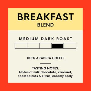 Café de la baie de San Francisco - Café en grains torréfiés moyennement - Mélange pour le petit-déjeuner (sac de 2 lb) - Product Image 2