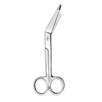 Ciseaux à pansements Lister chirurgicaux industriels DIY en acier inoxydable de 6 pouces, OEM, pour la coupe des sutures en salle d'opération, haute qualité