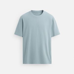 Camiseta deportiva informal para hombre: 100% algodón, ajuste holgado, cuello redondo, manga corta, perfecta para el uso diario - Product Image 3