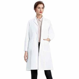 Uniformes hospitaliers respirants à blouse blanche personnalisée, blouse de laboratoire blanche pour médecins et infirmières, vêtements cliniques - Product Image 6