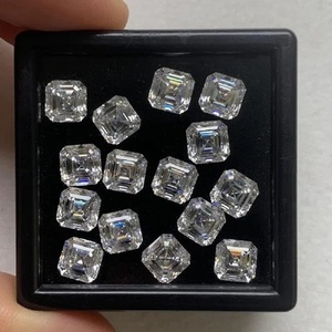 Diamante Cultivado en Laboratorio con Corte Asscher de 0.5 CT, Claridad VVS, Color D, Preciso, para Producción de Joyería de Exportación - Product Image 6