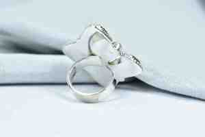 Elegant Pink Conch and Opal Sterling Silver Statement <b>Ring</b> for Women Handmade Jewelry Gift - Product Image 2