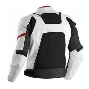 Chaquetas de cuero PU unisex de buena calidad, venta al por mayor, diseño de moda, moto de carreras, motocicleta, cremallera informal, transpirable de talla grande - Product Image 2