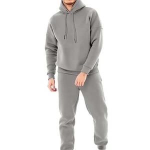 ชุดวอร์มสำหรับผู้ชายชุดวอร์มแบบสวมศีรษะชุดวอร์มสำหรับวิ่งและวิ่ง500GSM ชุดวอร์มสำหรับผู้ชายระบายอากาศได้ดี - Product Image 1