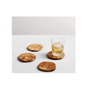 Sous-verres en bois de qualité supérieure avec des motifs antiques classiques pour une touche d'élégance du vieux monde - Product Image 6