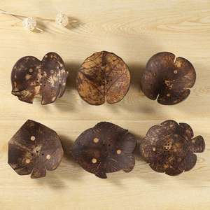 Jabonera de cáscara de coco de alta calidad Eco2go Vietnam Bandeja de baño personalizable con función de drenaje Opciones de embalaje de forma personalizada - Product Image 4