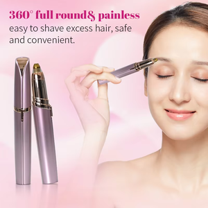 NOUVEAU Épilateur Électrique USB pour <span class=keywords><strong>Sourcils</strong></span>, Rasoir Indolore pour Maquillage, Épilateur Facial pour Femmes - Product Image 2