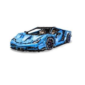 Set de Bloques de Construcción de Plástico Lamborghini Centenario Supercar Escala 1:8 para Niños, 3842 Piezas para Armar - Product Image 1