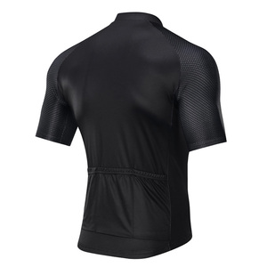 Jersey de Ciclismo de manga corta de verano de sublimación de proceso sin costuras de peso ligero para hombres 100% poliéster de secado rápido antibacteriano - Product Image 4