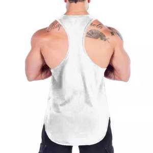 Oem Men <b>Stringer</b> <b>Vest</b> Breathable Cotton Fitness Tank Top Custom <b>Stringer</b> <b>Vest</b> Men Gym Bodybuilding - Product Image 3