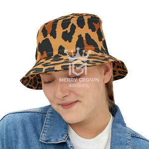 หมวกทรงบัคเก็ตหมวกสไตล์ฮิปฮอปพร้อมดีไซน์แบบซับลิเมชันหมวกแบบมืออาชีพผลิตในปากีสถานสำหรับฤดูร้อน - Product Image 5