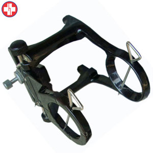 Articulador dental revestido negro con pasadores de montaje de repuesto Herramienta duradera y de precisión - Product Image 4