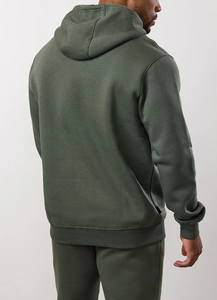 เสื้อสเวตเตอร์มีฮู้ดสำหรับผู้ชาย100% คอตตอนแขนปกติคอปกทึบแฟชั่นลำลองสำหรับฤดูหนาว - Product Image 3