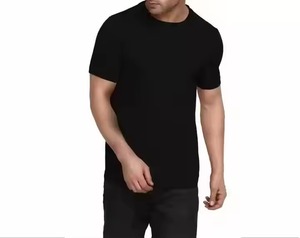 เสื้อยืดคอกลมผ้าคอตตอน/ใยไผ่คุณภาพระดับพรีเมียมสำหรับผู้ชายฤดูร้อน - Product Image 5