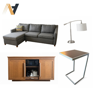 Top Value <b>Hotel</b> Furniture <b>Bedroom</b> <b>Sets</b> - MDF Board Casegoods & HPL Layer - Vietnam Export Factory With Hampton Project - Product Image 2