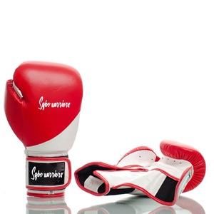 Guantes de Boxeo de Cuero al por Mayor 2024, Guantes de Entrenamiento y Sparring, Diseño de Logotipo Personalizado, Absorción de Humedad, Cierre de Gancho y Bucle, Muay Thai - Product Image 2