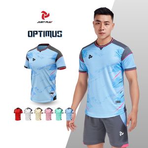 Hot Luxury Haute Qualité Lavé Personnaliser Logo Football Jersey Ensembles Unisexe Football Porter 100% Polyester Diverses Couleurs OEM Adulte - Product Image 1