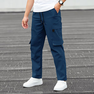 กางเกงวิ่งขนแกะระบายอากาศสไตล์สตรีทแวร์ใส่สบายปรับแต่งสีแฟชั่นระดับสูงสำหรับผู้ชายดีไซน์ใหม่ - Product Image 4