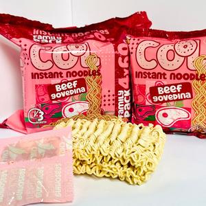 Fideos Instantáneos de Harina de Trigo Fritos Sabor Res COOL 60g 18% Grasa 12 Meses 3 Minutos de Cocción Certificado Halal Kosher - Product Image 3