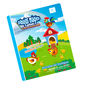 Libro da colorare per l'apprendimento precoce dei bambini: la magia dei colori ad acqua - Product Image 1