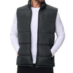 Chaleco Acolchado Informal para Uso en Exteriores, el Más Vendido, Ropa de Abrigo de Invierno, Material de Lona Duradero, para Hombre, con Calefacción y Protección UV - Product Image 4