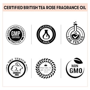 Aceite de fragancia de rosa de té británico a granel en fábrica | Fragancia de rosa de té británico puro y orgánico 100% a precio mayorista - Product Image 5