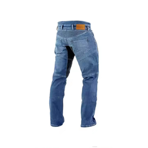 Pantalones Vaqueros de Motociclista para Hombre, Modelo D-Ride Moto DRM-160645, de Poliéster/Algodón, con Protección Certificada CE, Paneles Elásticos de Seguridad Laboral, Cómodos - Product Image 4