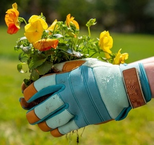 Gants d'agriculture résistants à l'eau en cuir pour femmes, rembourrage de protection résistant à l'abrasion - Product Image 5