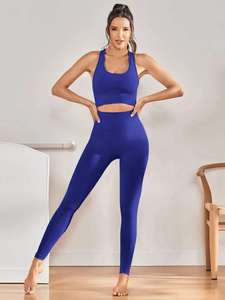 Ropa de gimnasio para mujer, conjuntos de Yoga ligeros con estampado personalizado de alta calidad, novedad - Product Image 2