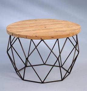 Mesa de Centro de Aluminio Metálico Contemporáneo con Acabado Refinado para Interiores de Hogar y Oficina - Product Image 3