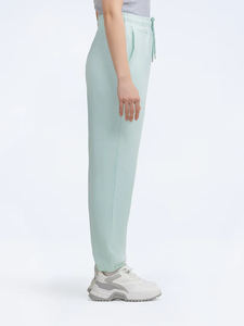 Pantalones Deportivos de Mujer OEM de Alta Calidad, Personalizados, Extra Grandes, Color Verde Menta, Gruesos para Invierno, con Bolsillos Laterales y Puños Elásticos - Product Image 3