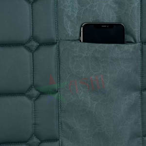 Almohadilla de sillín de doma de nuevo diseño de alta calidad 100% algodón estilo occidental e inglés relleno de fieltro y lana forro de polialgodón - Product Image 6