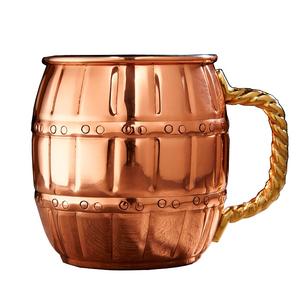 Metal Pure Copper <b>Mug</b> Drinkware Coffee Tea Drinking Metal Pure Copper <b>Mug</b> for Home Hotel - Product Image 5