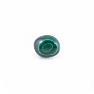 Pierre précieuse minérale en malachite verte polie de 11,01 carats, en forme de poire et de marquise, taille carrée de 10 mm, hauteur de 8 mm - Product Image 1
