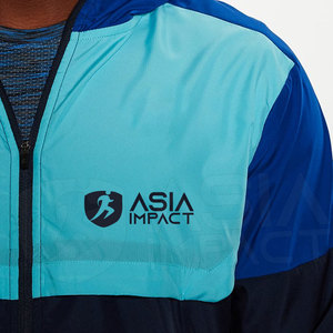 Veste coupe-vent en toile respirante décontractée pour hommes contraste de couleur saison d'hiver léger personnalisé vêtements d'extérieur à la mode ÉCHANTILLON GRATUIT - Product Image 6