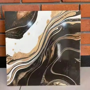 Lujosas baldosas de cerámica de 40x40cm, azulejos interiores antideslizantes de diseño elegante para el hogar, la Oficina, el mercado somalí, proveedor - Product Image 4