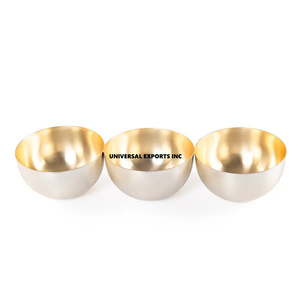 Bol à chocolat martelé de luxe, forme ronde, fait à la main, bol à bonbons classique, élégant, fantaisie, nouveau bol à chocolat - Product Image 3