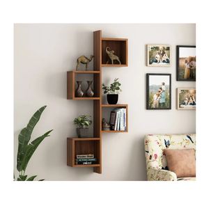 La plupart des ventes de décoration murale en bois pour maison étagère murale flottante en bois de haute qualité design à un prix abordable - Product Image 2