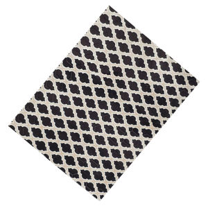 Tapis en polyester abstrait anti-allergique doux et durable mousse haute densité points en caoutchouc gaufré antidérapant pour la maison fabriqué à la machine - Product Image 1