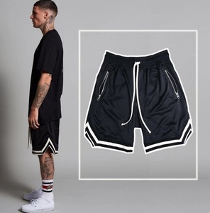 Short de basket-ball en maille pour hommes Short respirant à séchage rapide pour l'été Fitness Pantalon court respirant décontracté Short pour hommes - Product Image 1