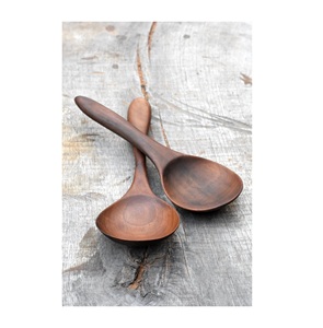 Precio bajo Hecho EN LA India Cubiertos de madera La mejor calidad Mini cuchara de madera Cocina Al por mayor El mejor precio - Product Image 1