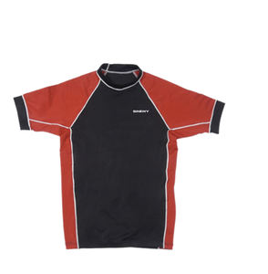 Conception de logo personnalisée, t-shirt de natation pour homme, protection UV 50+, manches courtes, t-shirt de course, vêtements de natation, randonnée, entraînement, usine - Product Image 1