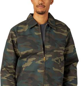 Veste coupe-vent d'hiver pour homme, coupe ajustée, robuste, avec col montant, nouvelle collection, enduite et traitée, idéale pour le travail et les activités de plein air - Product Image 2