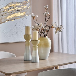 Luxury Handcrafted Candle Holder Decorative <b>Lantern</b> Pillar <b>Tealight</b> Stand for Bedroom Living Room Atmosphere - Product Image 6